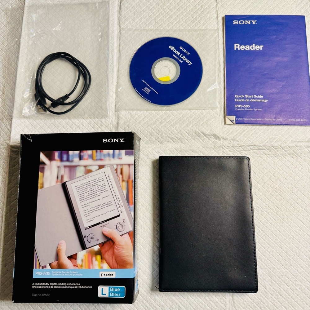 Sony PRS-505 Blue E-Reader